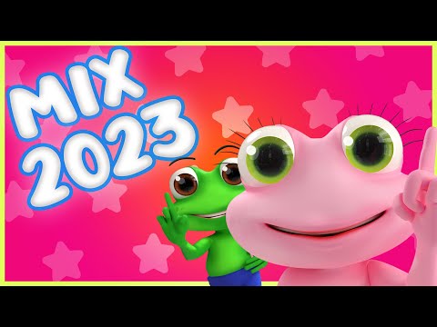 NURSERY RHYMES 🟢 THE DANCE OF THE LITTLE FROG 🟢 VIDEOS FOR KIDS 🟢 NURSERY RHYMES 2023