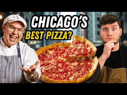 Rating Every DEEP DISH Pizza in Chicago (ft. Chef Leo Spizzirri)