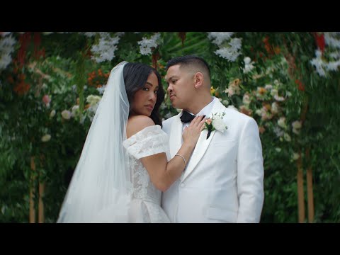 Wedding at The Holly Farm in Carmel, CA | Rizza & Josh | Wedding Trailer | Featured in BRIDES