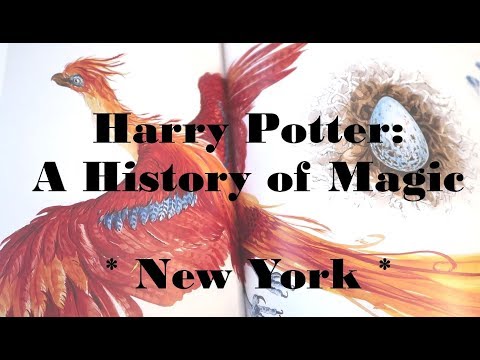 Harry Potter: A History of Magic - New York Exhibit