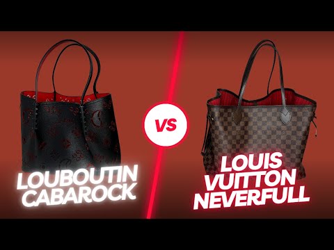 Christian Louboutin Cabarock Tote vs. Louis Vuitton Neverfull: Which Luxury Tote Wins?