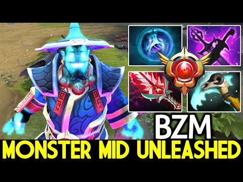 BZM [Storm Spirit] Top Pro Mid Player 100% Outplayed Dota 2