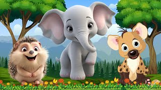 Cute Animal Moments - Hyena, Elephant, Ladybird, Moorhen - Animal Videos