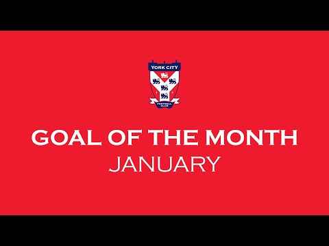 ⚽️ York City Goal Of The Month | January 2025