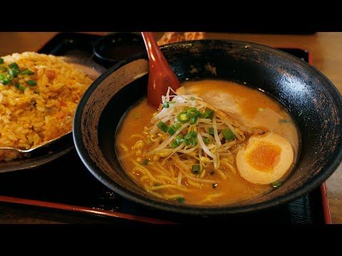 【島さんぽ】【沖縄のあの店この店】食いしん坊万々歳 食べ歩き グルメ 沖縄グルメ ラーメン 餃子 北谷  味噌ラーメン カメラマンVlog 「ナンバー8」おっさんVLOG #11