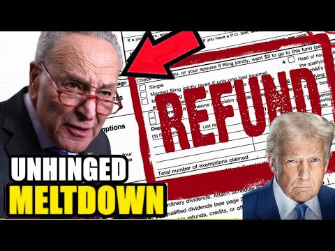 Trump's NEW TAX REFUND To TaxPayers has Democrats FREAKING OUT