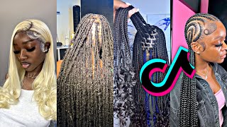 hairtok for black girlies 💝 (black tiktok)