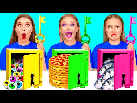 Solve the Mystery Challenge of 1000 Keys | Funny Food Challenges by TeenTeam