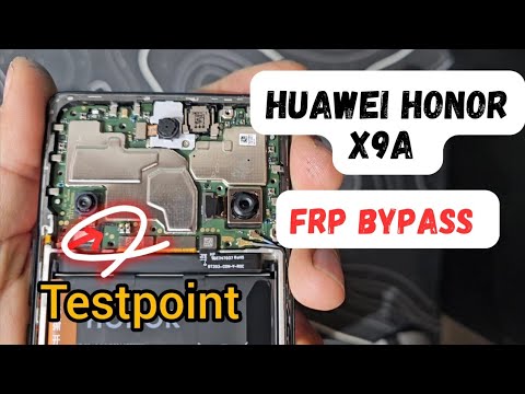 Huawei honor x9a testpoint frp bypass