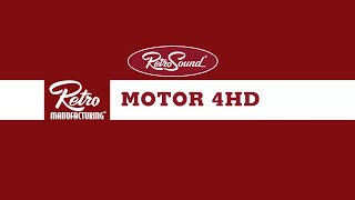 RetroSound® Motor 4HD Available Now!