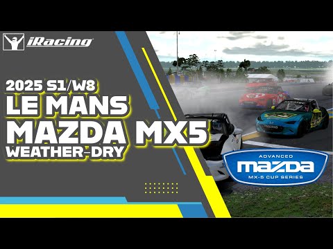 iRacing - Advanced Mazda - Le Mans - 2025S1w8 - Chaos