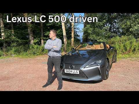 I got the keys to a £112,000 Lexus LC 500 convertible, (test drive & review)