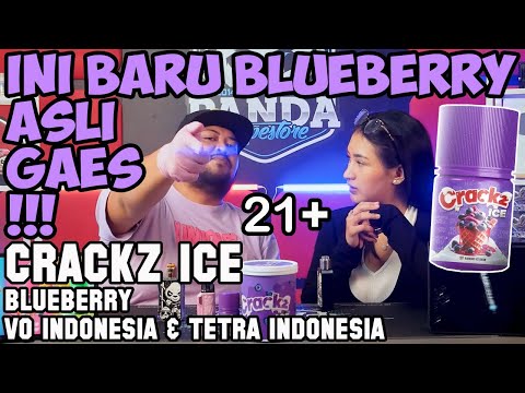 INI BARU BLUEBERRY ASLI | CRACKZ ICE BLUEBERRY ICE CREAM by VO INDONESIA & TETRA INDONESIA