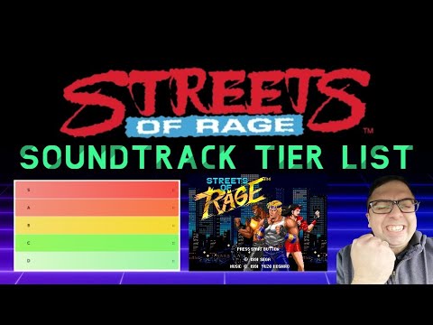 Streets of Rage Soundtrack Tier List - ALL THEMES RANKED!