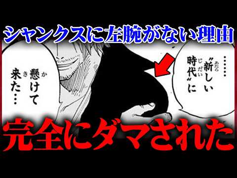 ミホークの正体わかりました。シャンクスの左腕に隠された真実がヤバすぎる…※ネタバレ 注意【 ワンピース 考察 最新 1140話 】