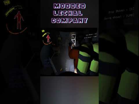 Modded Lethal Company is Horrifying... #lethalcompany #gaming #lethalcompanygame