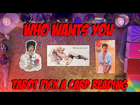 ❤️‍🔥Who Wants You!?❤️‍🔥 Tarot Pick a Card Crush Love Reading