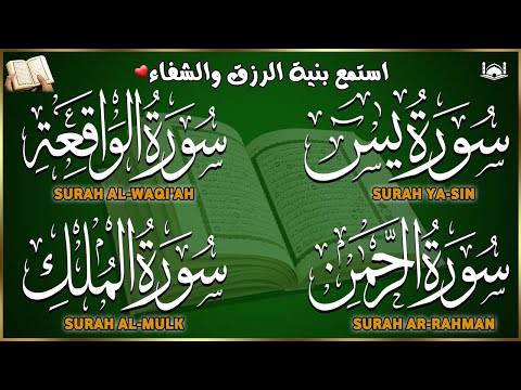 تلاوة عجيبة تريح القلوب والعقول بصوت القارئ علاء عقل سورة يس الرحمن الواقعة الملك يس Holy Quran