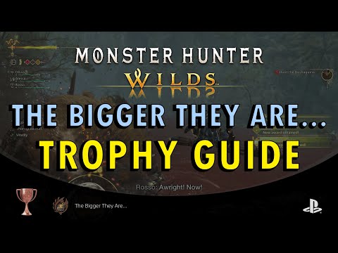 Monster Hunter Wilds - How to Mount a Monster (With Commentary) | The Bigger They Are Trophy Guide