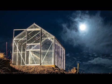 Moving the small greenhouse