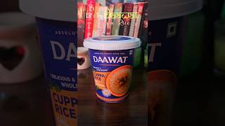 Trying daawat cuppa rice (it was disappointing!) 🍛 #food #rating #review #daawat #rice #dal #instant