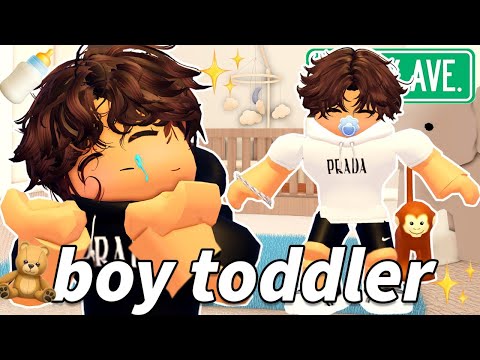 Realistic CUTEST BOY TODDLERS Tutorial & Outfit Codes For Berry Avenue!