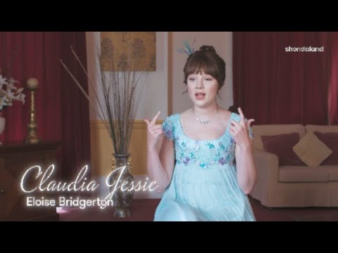 Claudia Jessie (Eloise Bridgerton) On Love and Marriage | Bridgerton Season 2