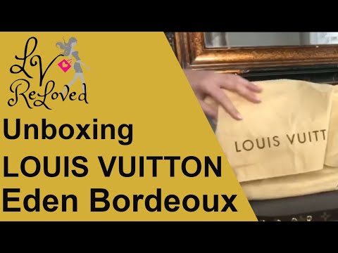 Shrink-wrap Louis Vuitton? I Unboxing Eden PM! I Like-New arrival at LV ReLoved.