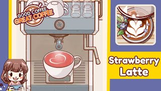 Good Coffee Great Coffee Strawberry Latte (How To Make)