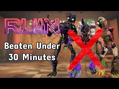 HOW I beat RUIN in UNDER 30 MINUTES