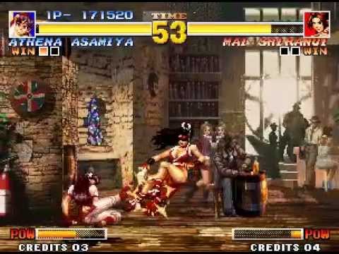 KOF 95 - ATHENA（SINGLE ALL LV8）