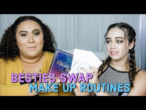 BESTIES SWAP MAKE-UP ROUTINES || (+ Me Failing Pretty Epically)