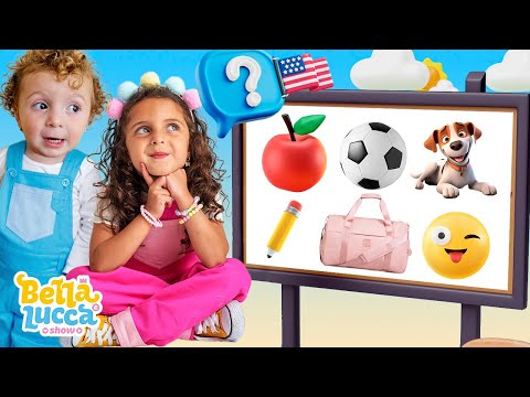 Musiquinha de Falar Inglês - Música Infantil por Bella e Lucca Show