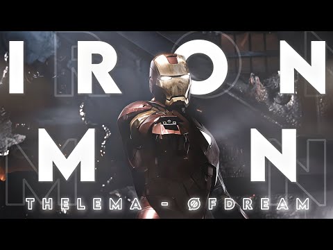 Iron Man [4K] Edit | Thelema - Øfdream (Slowed) #ironman #avengers