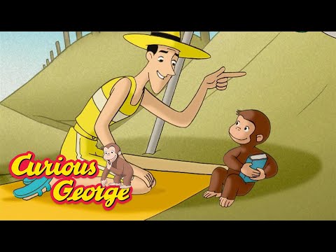 George's Day at the Beach 🐵 Curious George 🐵 Kids Cartoon 🐵 Kids Movies