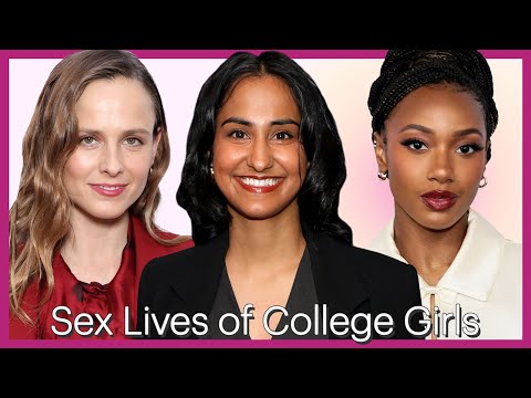 The stars of SEX LIVES OF COLLEGE GIRLS reveal their red & green flags | Swooon