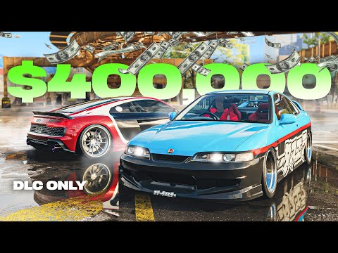 The BEST PAID DLC Car $400,000 Budget Build in NFS Unbound...