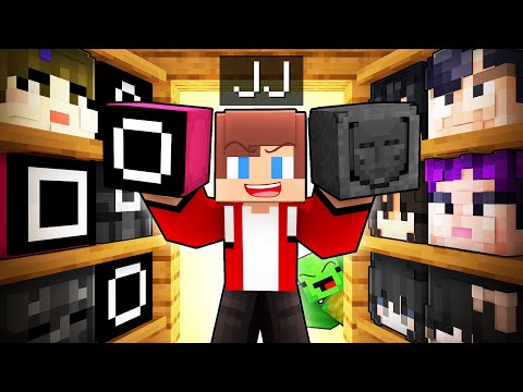 JJ BECAME ANYONE in SQUID GAMES to Troll Mikey in Minecraft (Maizen)