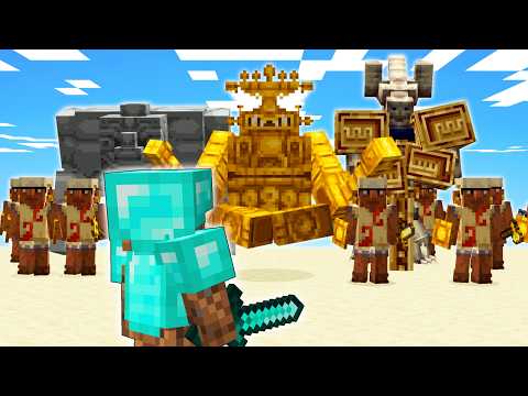 I Fought Ancient Desert Gods in Minecraft!