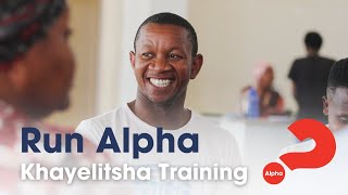 Run Alpha Khayelitsha Training Highlights