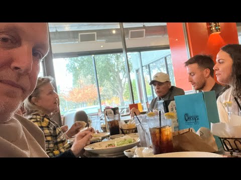 Taking Dad to A Family Lunch.