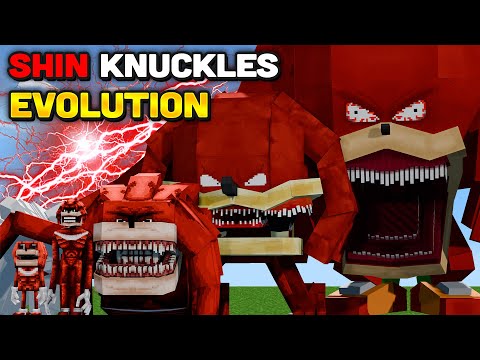 Minecraft But I Evolve SHIN KNUCKLES Final Form