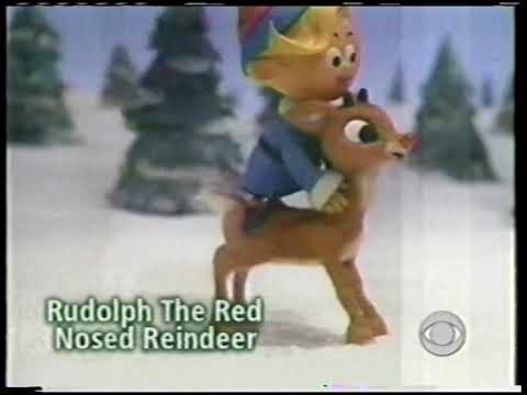 1999 CBS Rudolph the Red Nosed Reindeer TV Promo