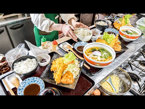 【Kyoto】Day in the Life of a Kyoto Udon Shop Run by a Couple丨Japanese Udon Restaurant