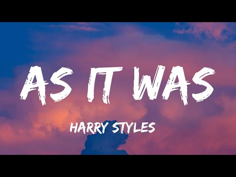 Harry Styles - As It Was (Lyrics) | Katy Perry, Alan Walker,...(Mix Lyrics)