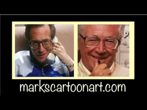 "PEANUTS" CARTOONIST CHARLES SCHULZ ON THE LARRY KING RADIO SHOW