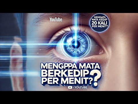 kenapa mata berkedip 20 kali permenit?