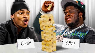 Cash Cobain & Chow Lee Talk BBL's & The Bronx During Jenga | 1v1