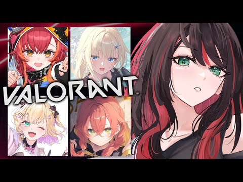 【VALORANT】女子会ｽﾙﾖ~💗w/たそまる、のあちゃん、つなちゃん、うおうお【緋月ゆい/ネオポルテ】