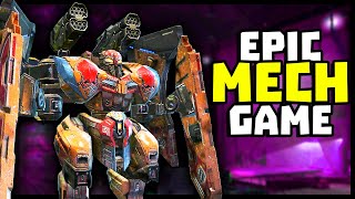 Robot Warfare - This MECH Game is AWESOME! - Fighting With Giant Mechs